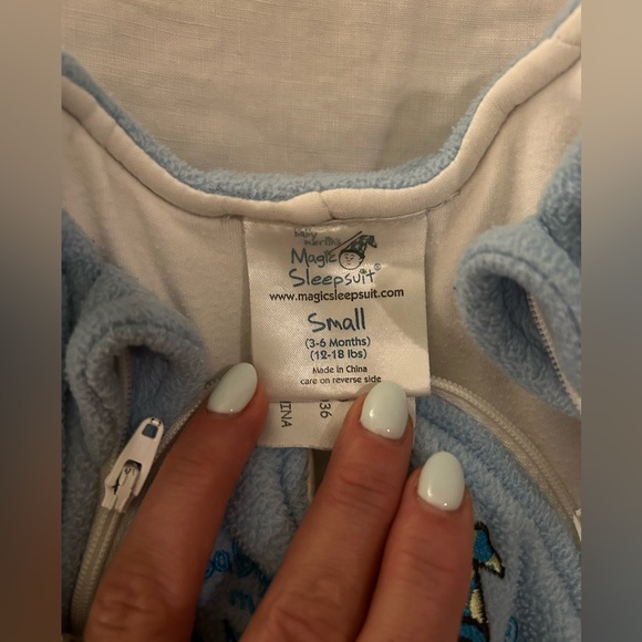 Baby Merlin's Magic Sleepsuit - Picture 2 of 3